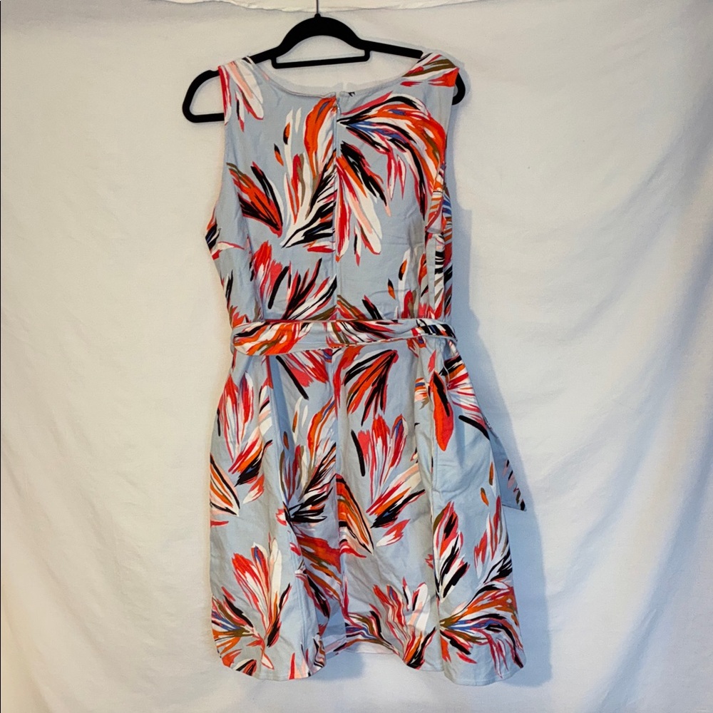 Lane Bryant Colorful Feather Print Maxi Dress